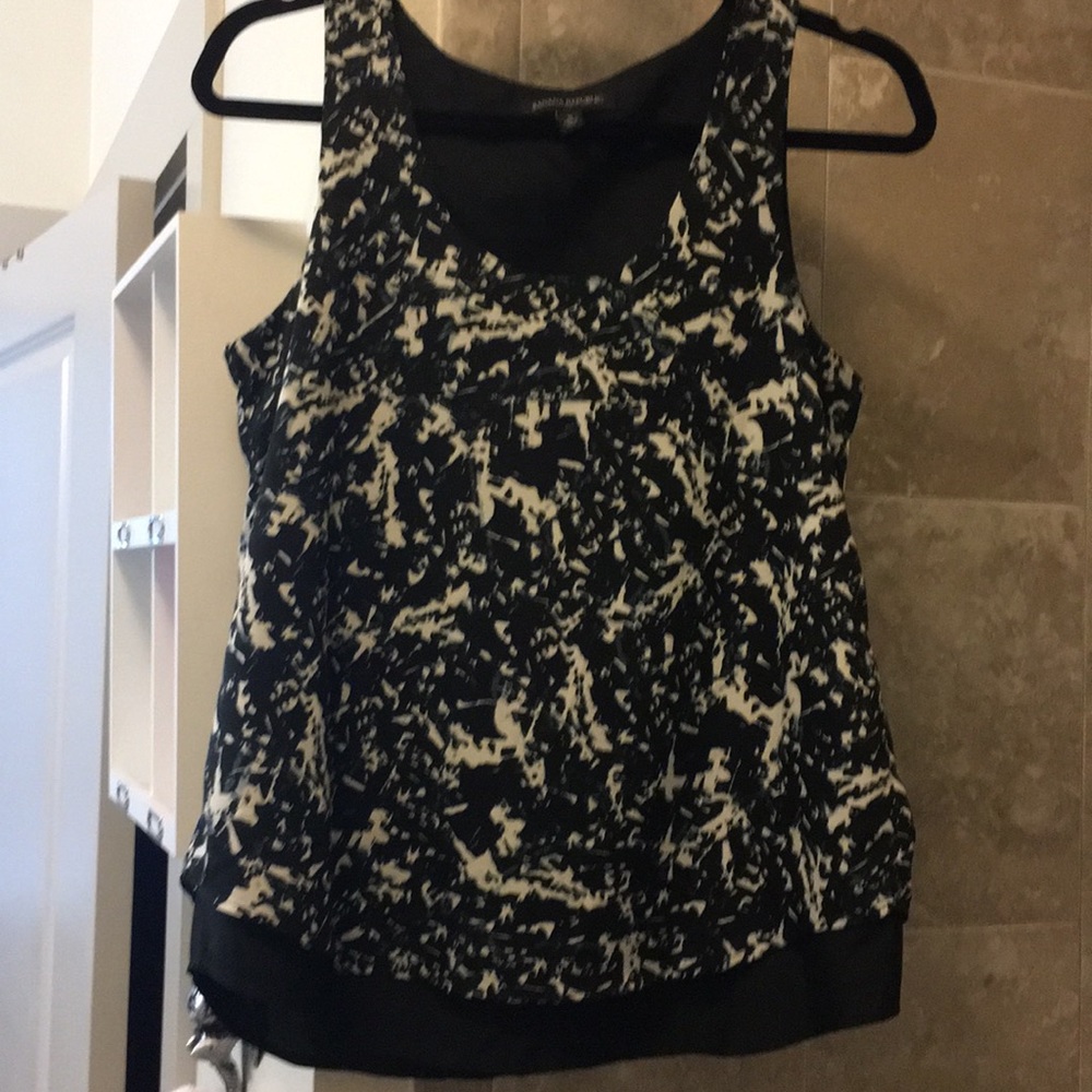Banana Republic Black and White Top